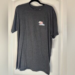 Hurley Charcoal Palm Tree Tee